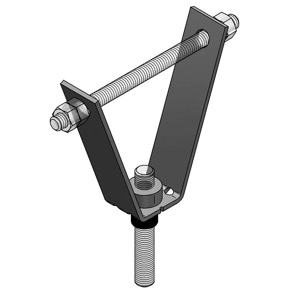 MEFA Trapezblechhänger MU-B, M8, 1 Stk.