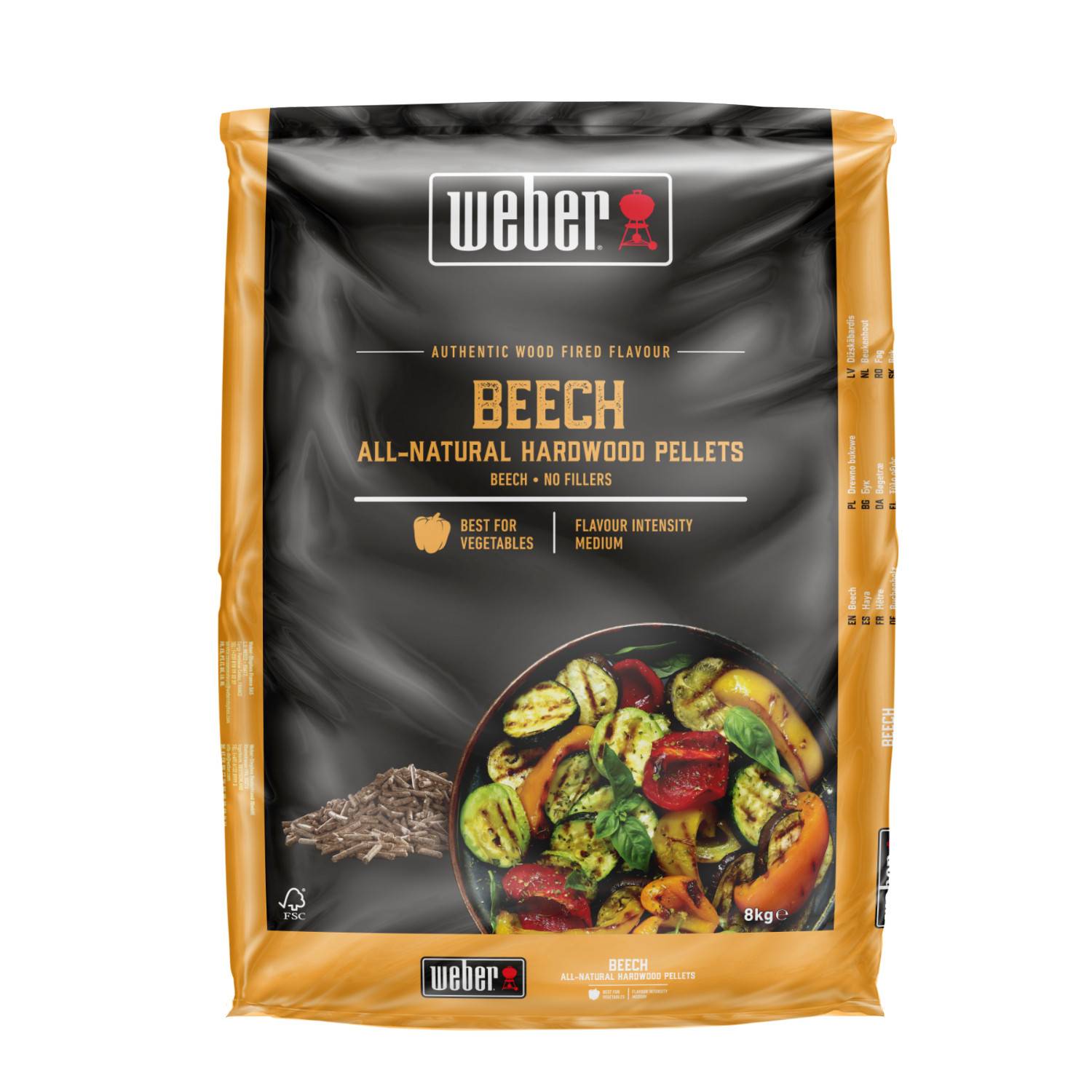 Weber Pellets Buche