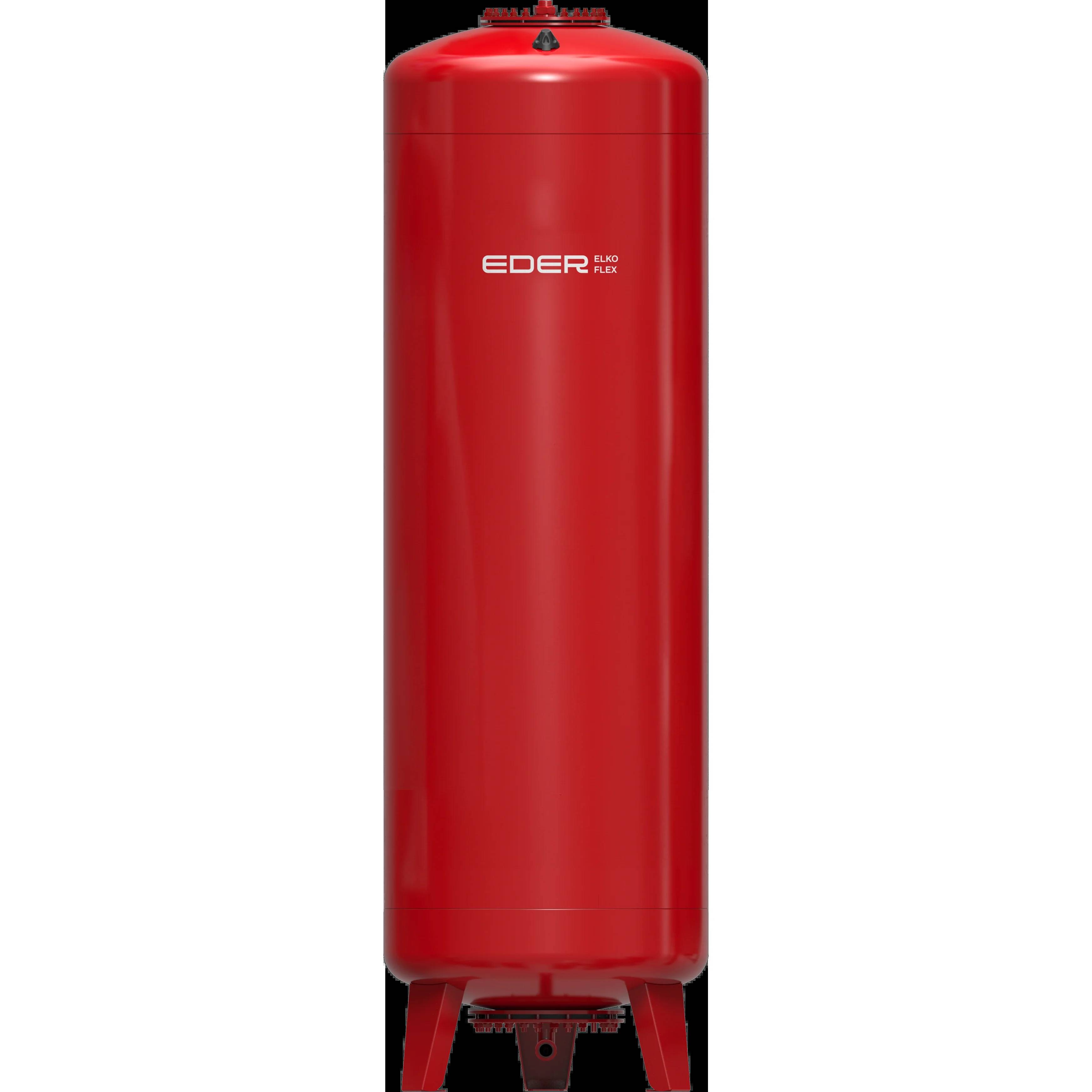 EDER SPIROTECH Ausdehnungsgefäß Elko-Flex SG, 500l, für Heizungsanlagen, rot, 1 Stk.