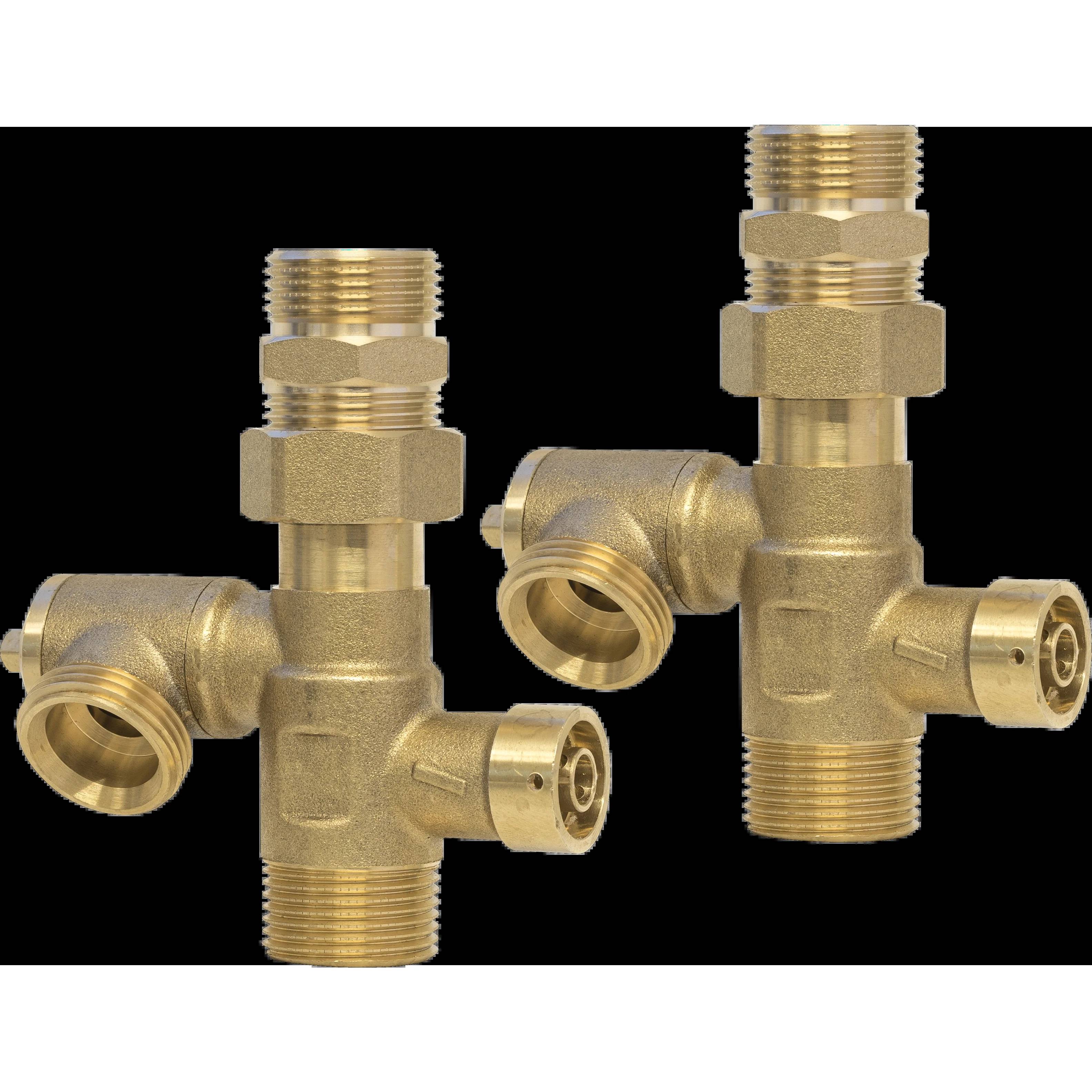 EDER SPIROTECH Wartungseinheiten-Set, 2-teilig, 3/4" AG/AG, für Elko-Flex, 1 Stk.