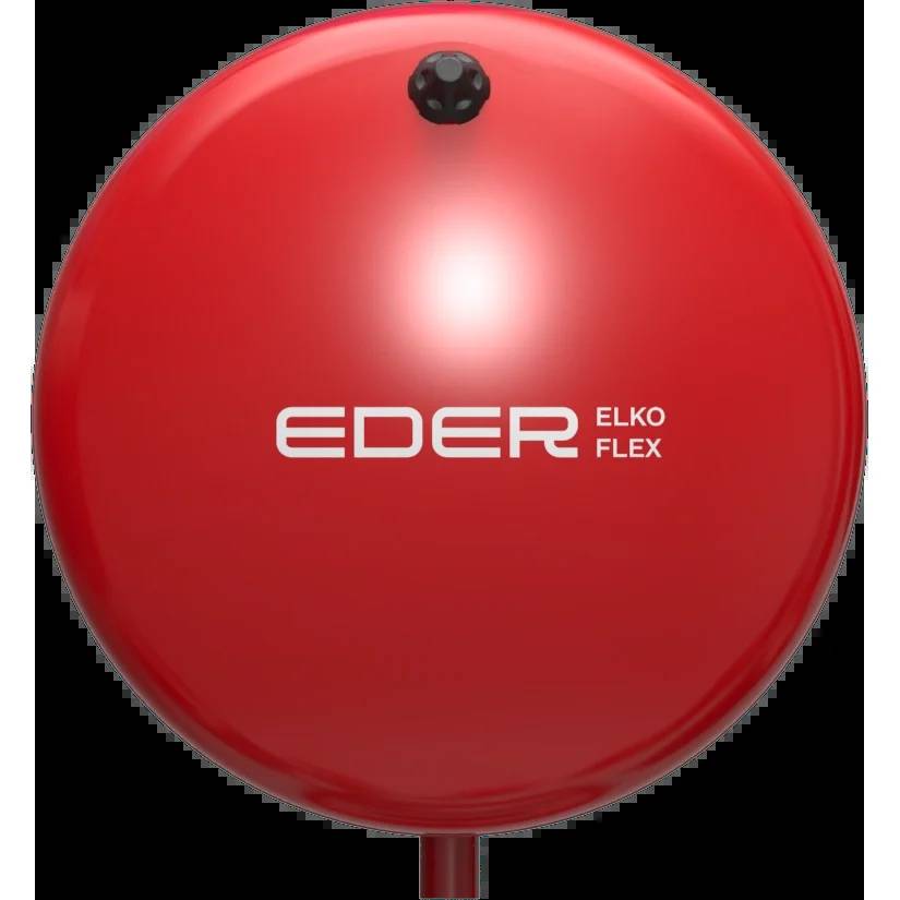 EDER SPIROTECH Ausdehnungsgefäß Elko-Flex N50, 50l, für Heizungsanlagen, rot, 1 Stk.