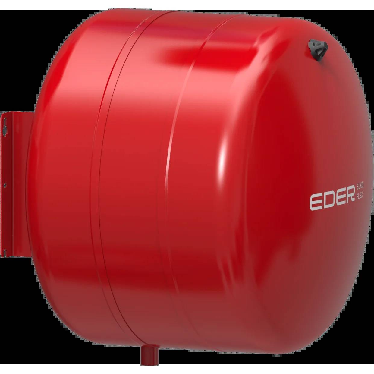 EDER SPIROTECH Ausdehnungsgefäß Elko-Flex N140, 140l, für Heizungsanlagen, rot, 1 Stk.