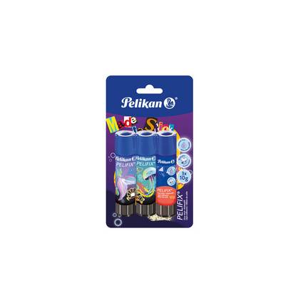 Pelikan Klebestift PELIFIX Design, 10 g, 3er Blister
