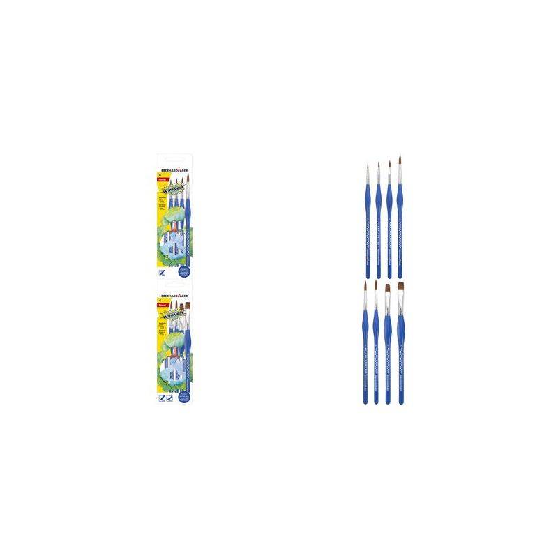 EBERHARD FABER Synthetikhaarpinsel-Set Winner, 4-teilig
