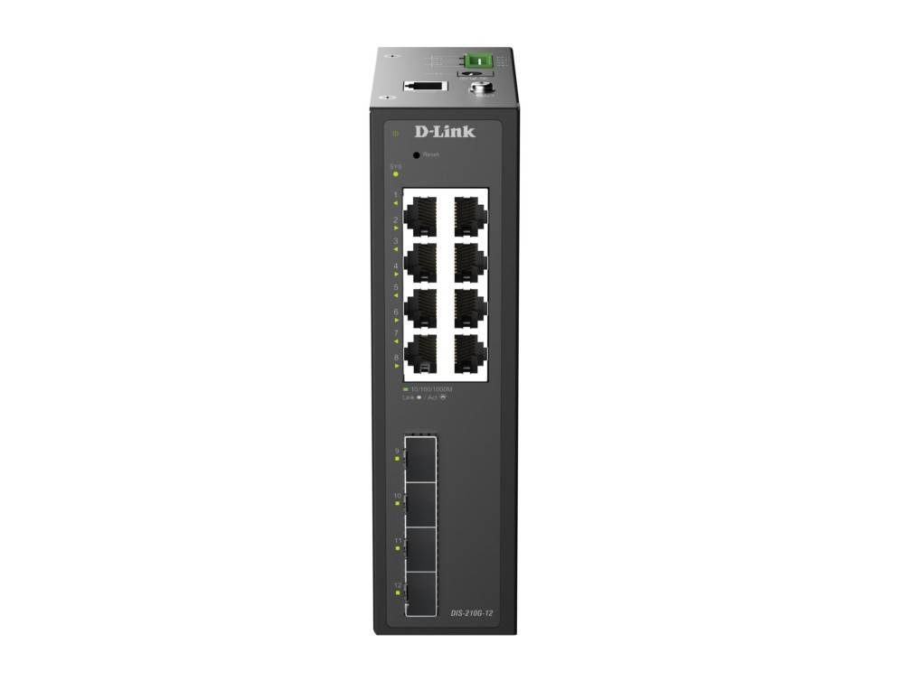 DLink Deutschland 12-Port Gigabit Switch DIS-210G-12