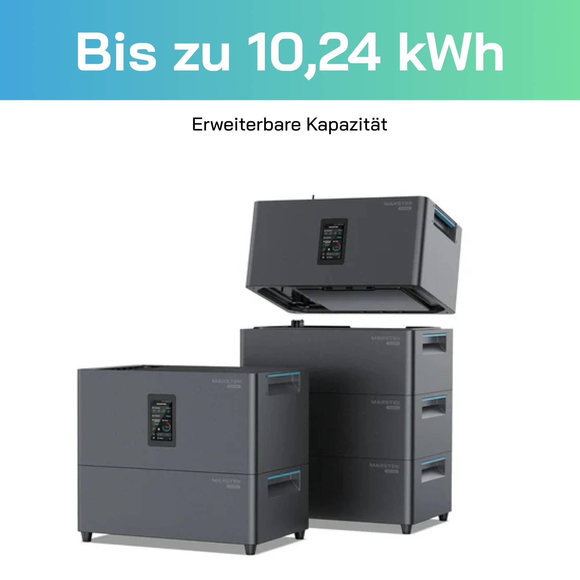1000 / 800 Watt mit Marstek 2.56 kWh Speicher