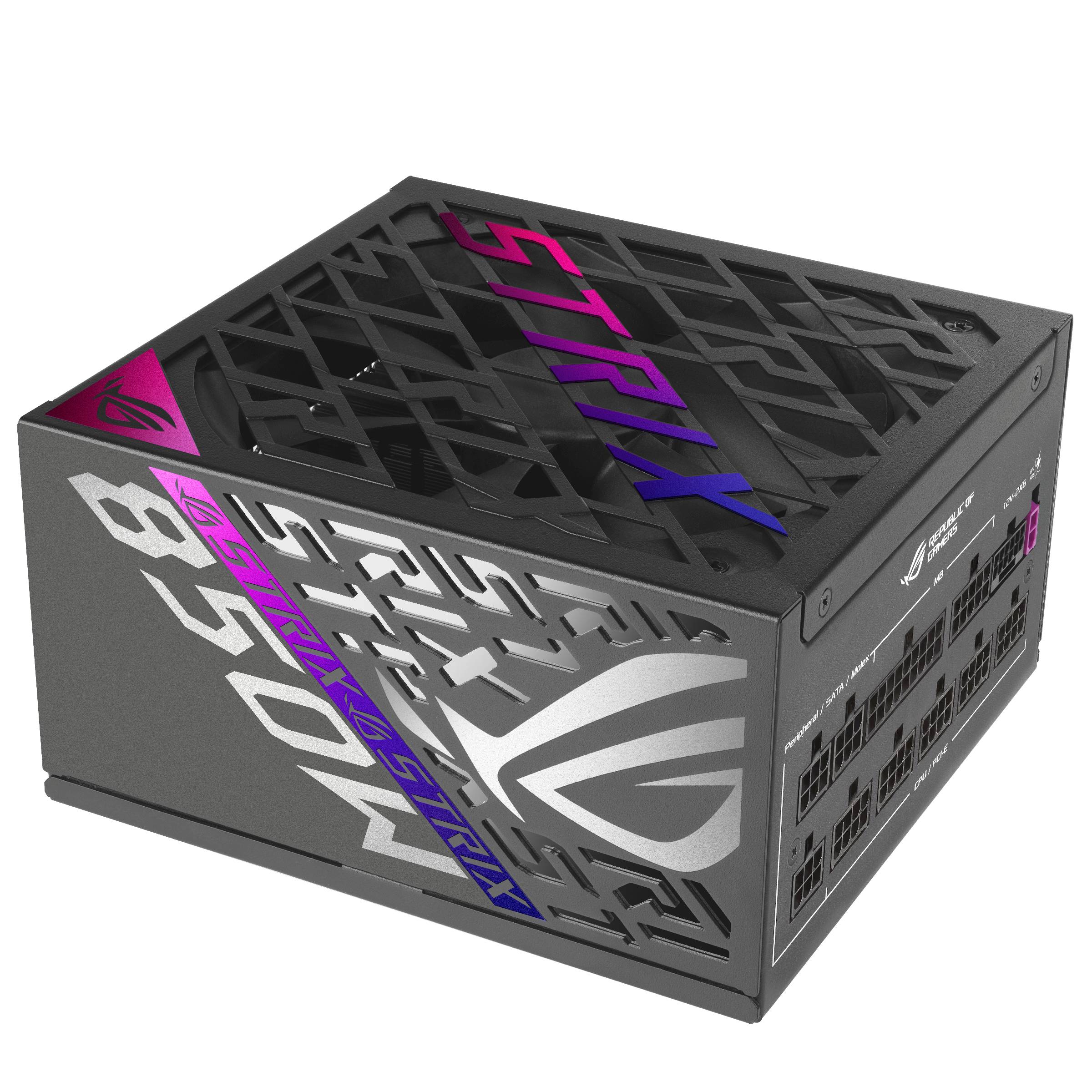 ASUS ROG -STRIX-850P-GAMING-E, 850 W, 100 - 240 V, Aktiv, 130 W, 850 W, 130 W