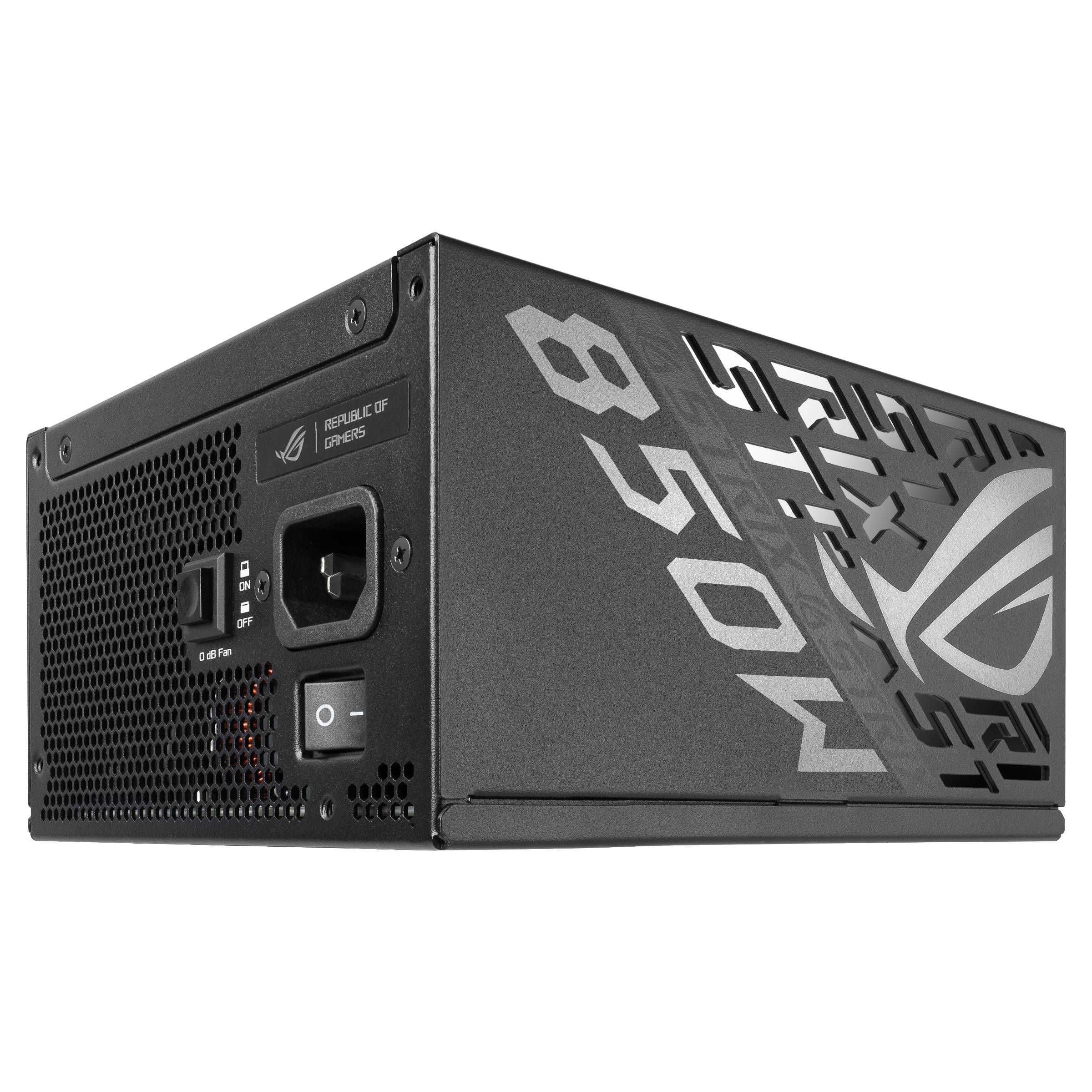 ASUS ROG -STRIX-850P-GAMING-E, 850 W, 100 - 240 V, Aktiv, 130 W, 850 W, 130 W