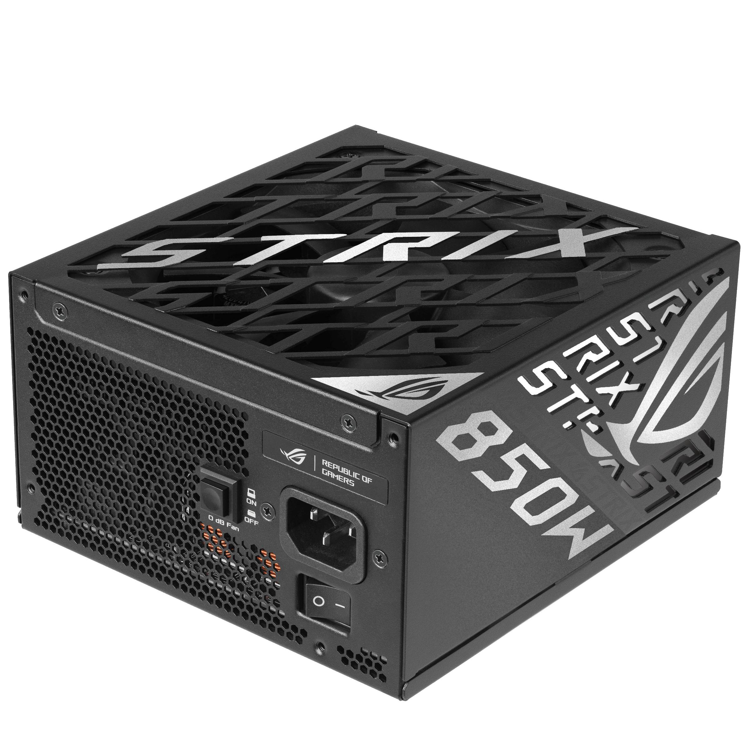 ASUS ROG -STRIX-850P-GAMING-E, 850 W, 100 - 240 V, Aktiv, 130 W, 850 W, 130 W
