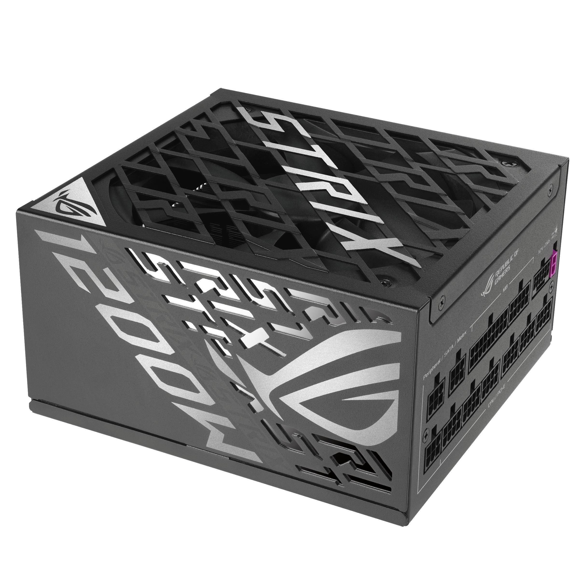 ASUS ROG -STRIX-1200P-GAMING-E, 1200 W, 100 - 240 V, Aktiv, 130 W, 1200 W, 130 W
