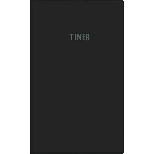 Taschenplaner 560 9,5x16cm 1 Woche/2 Seiten schwarz 2027