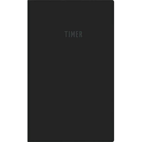 Taschenplaner 530 9,5x16cm 1 Monat/2 Seiten schwarz Register 2027
