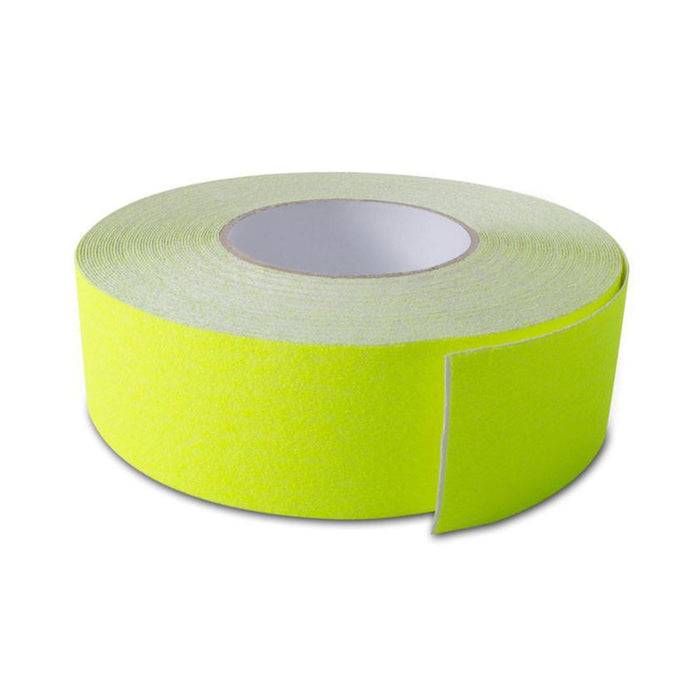 FLOORDIREKT Antirutsch-Streifen - Universal einsetzbar - Gelb - 19 x 18,3 mm - Rollerware