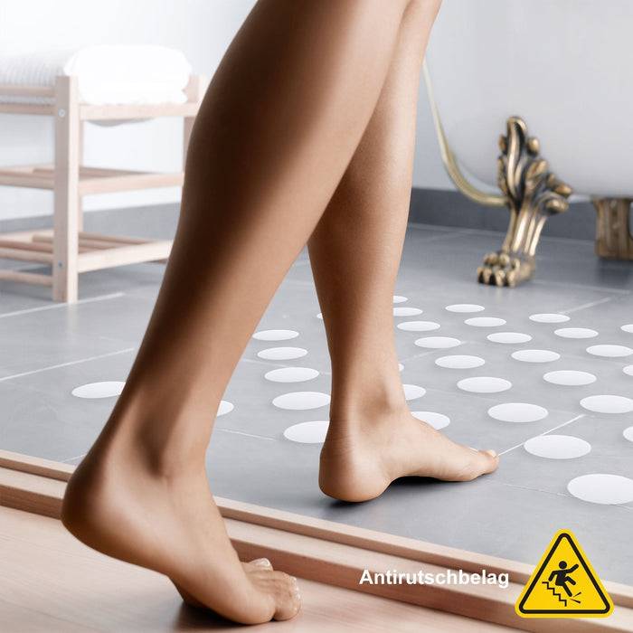 FLOORDIREKT Klebepunkte Nasszonen - Selbstklebend - Weiß - Ø 3 cm - 84 Stk.