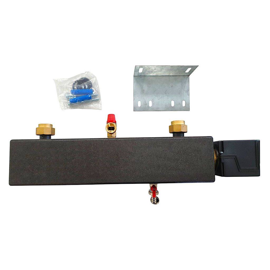 Heizmodul HZMOD-550-1,5 KW ohne Pumpe / Heizpatrone Durchlauferhitzer Heizstab PV-Wärme Rücklaufanhebung Zusatzheizung / Power-to-Heat