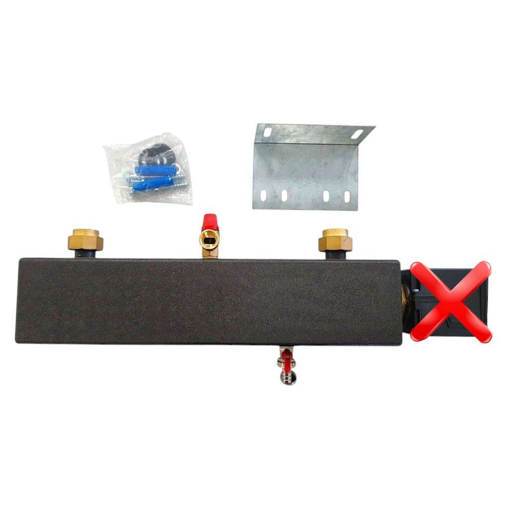 Heizmodul Durchlauferhitzer 832mm Eintauchtiefe ohne Heizstab ohne Pumpe