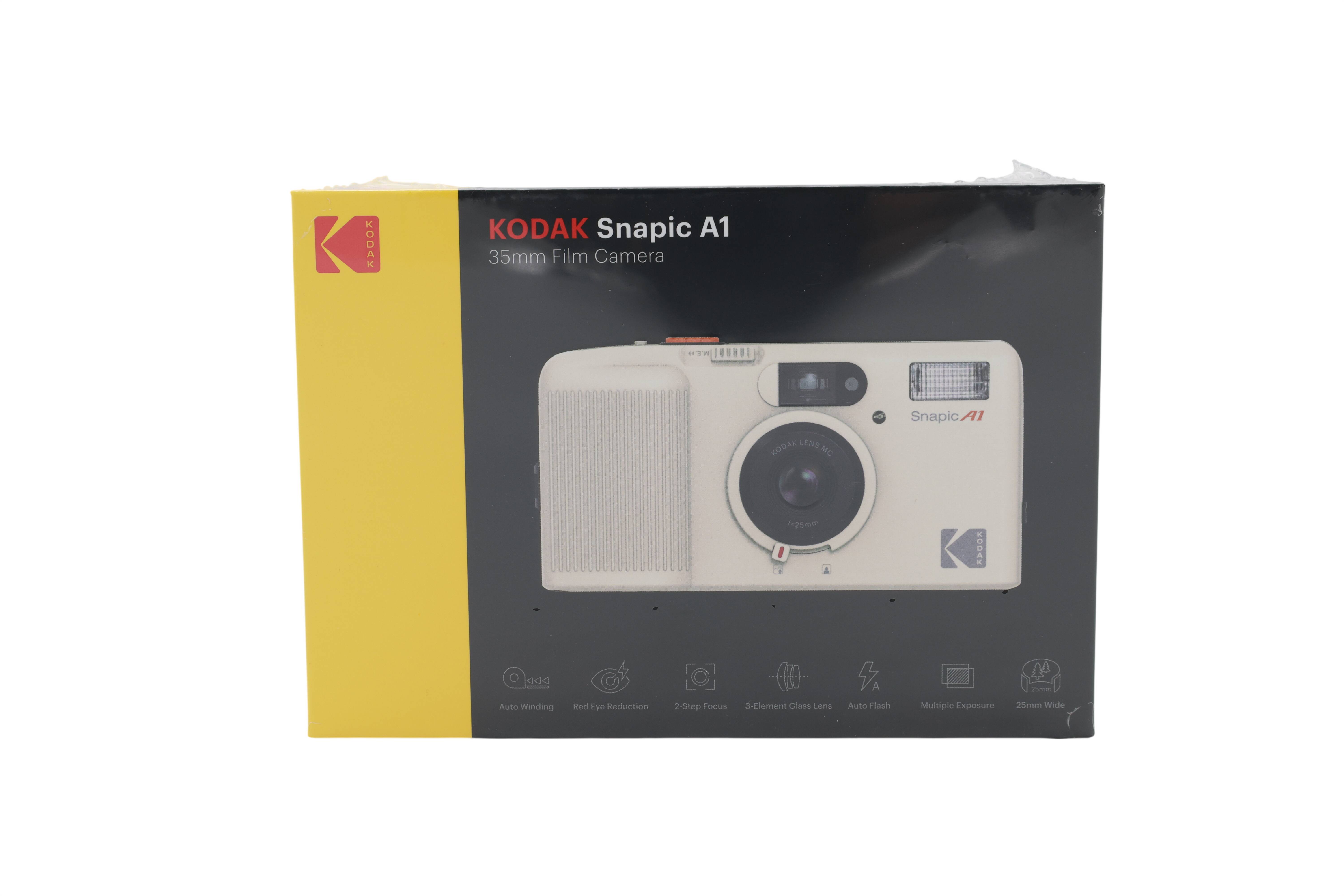 KODAK Snapic A1 35mm Film Camera, white