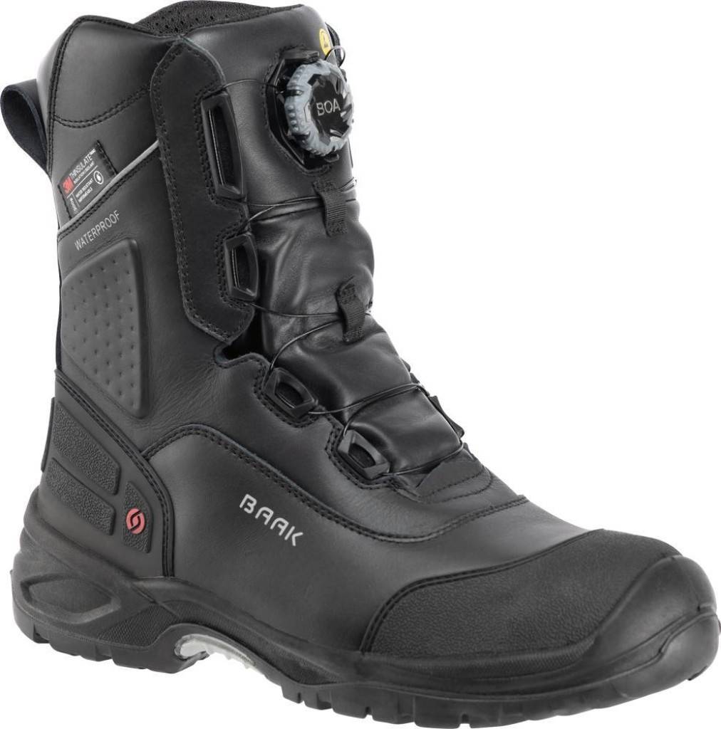 Wintersicherheitsstiefel 8530 Maverick, S3 SRC ESDZulassung/Norm EN ISO 203452011 S3 SRC ESD WR CIEigenschaften Robust Kälteflexibel bis -30C
