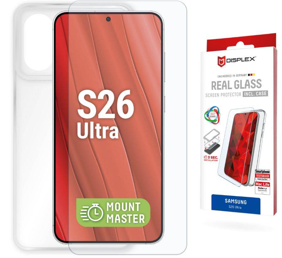 DISPLEX Real Glass MM+Case Samsung Galax S26 Ultra