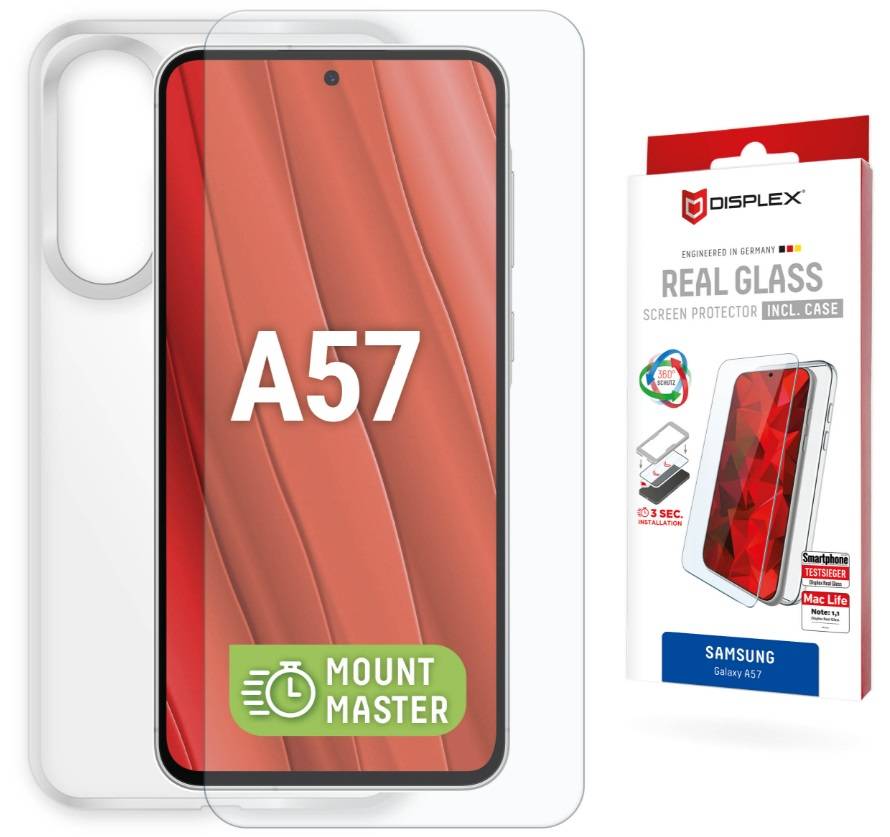 DISPLEX Real Glass MM+Case Samsung Galaxy A57 5G