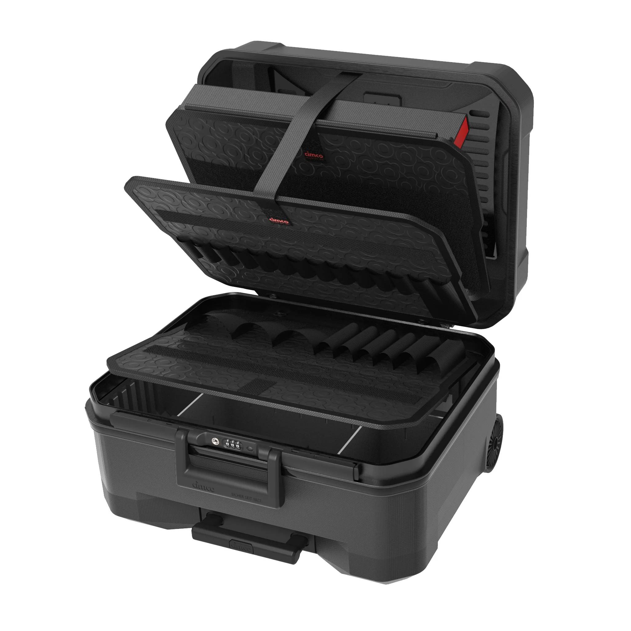 Cimco Werkzeugkoffer CimCase PRO B1T2, Trolley, leer, mit Tafeln und Taschen, 1 Stk.