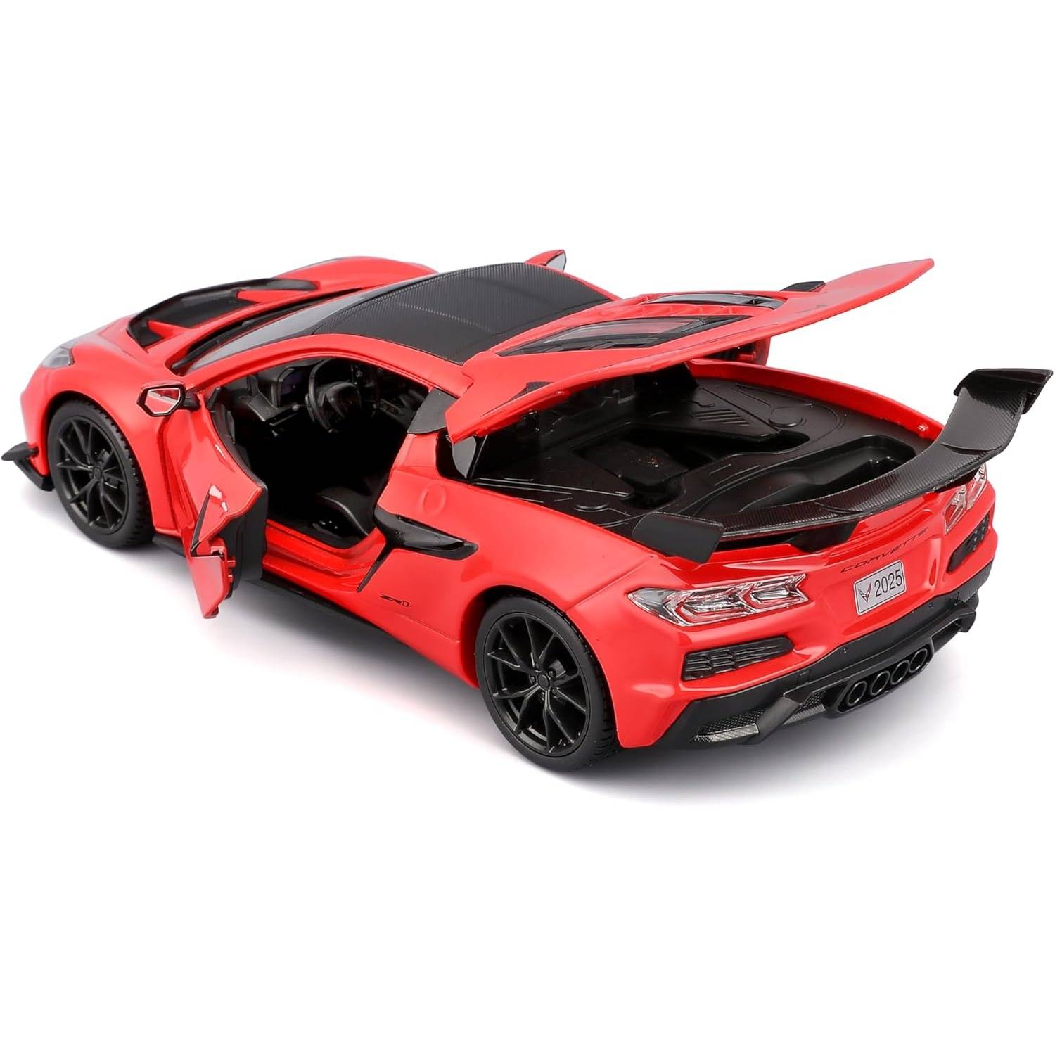 Maisto 1:24 Corvette ZR1 Coupe rot Die Cast Modellauto mit beweglichen Türen für Sammler und Auto-Fans