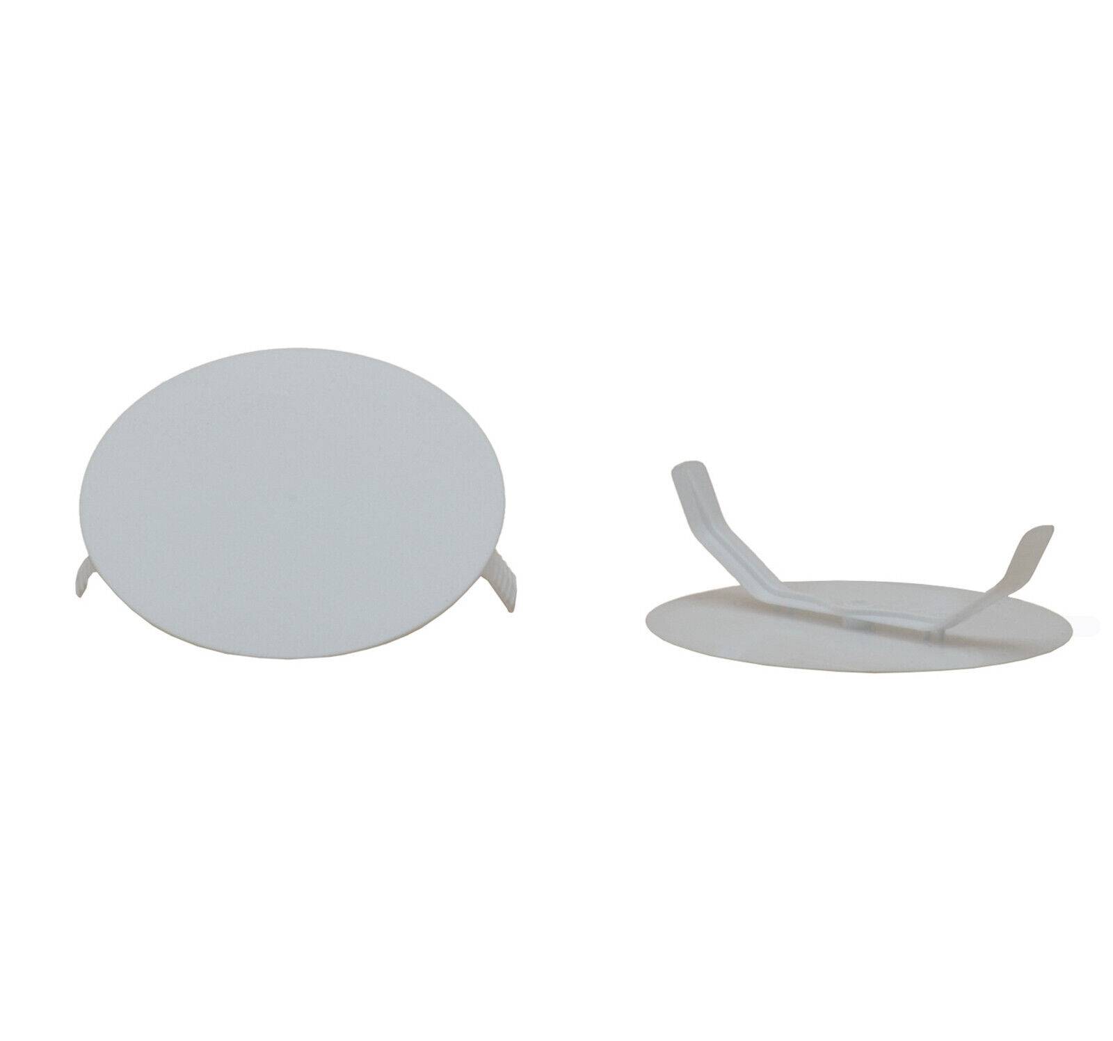 Federdeckel, weiß, rund, Ø 85 mm, für Ø 70 mm Unterputzdosen Klemmdeckel 200 Stück