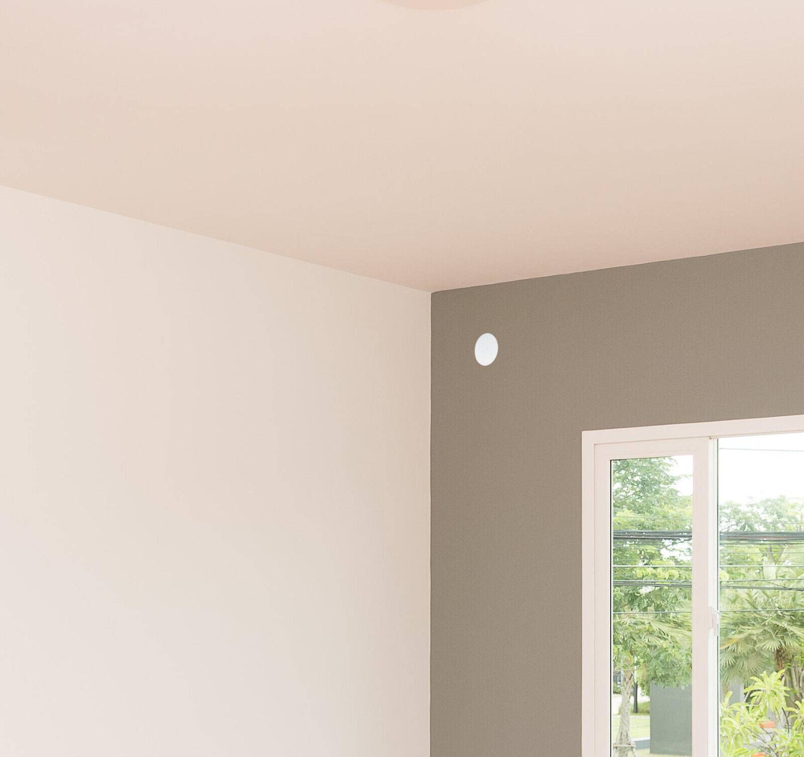 Federdeckel, weiß, rund, Ø 85 mm, für Ø 70 mm Unterputzdosen Klemmdeckel 5 Stück