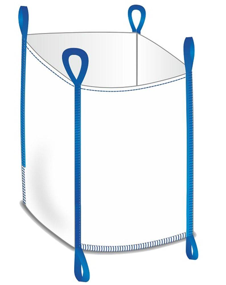 BIG BAG oben offen 2 Schlaufen unten Tragkraft 1000 kg 90 x 90 x 90 cm #5 20 stück