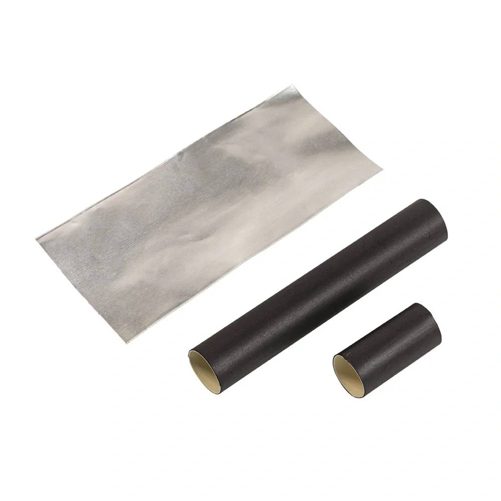 Chemelex Endabschlussgarnitur, E-20, 1244-022489, für Heizband, schwarz/silber, 1 Stk.