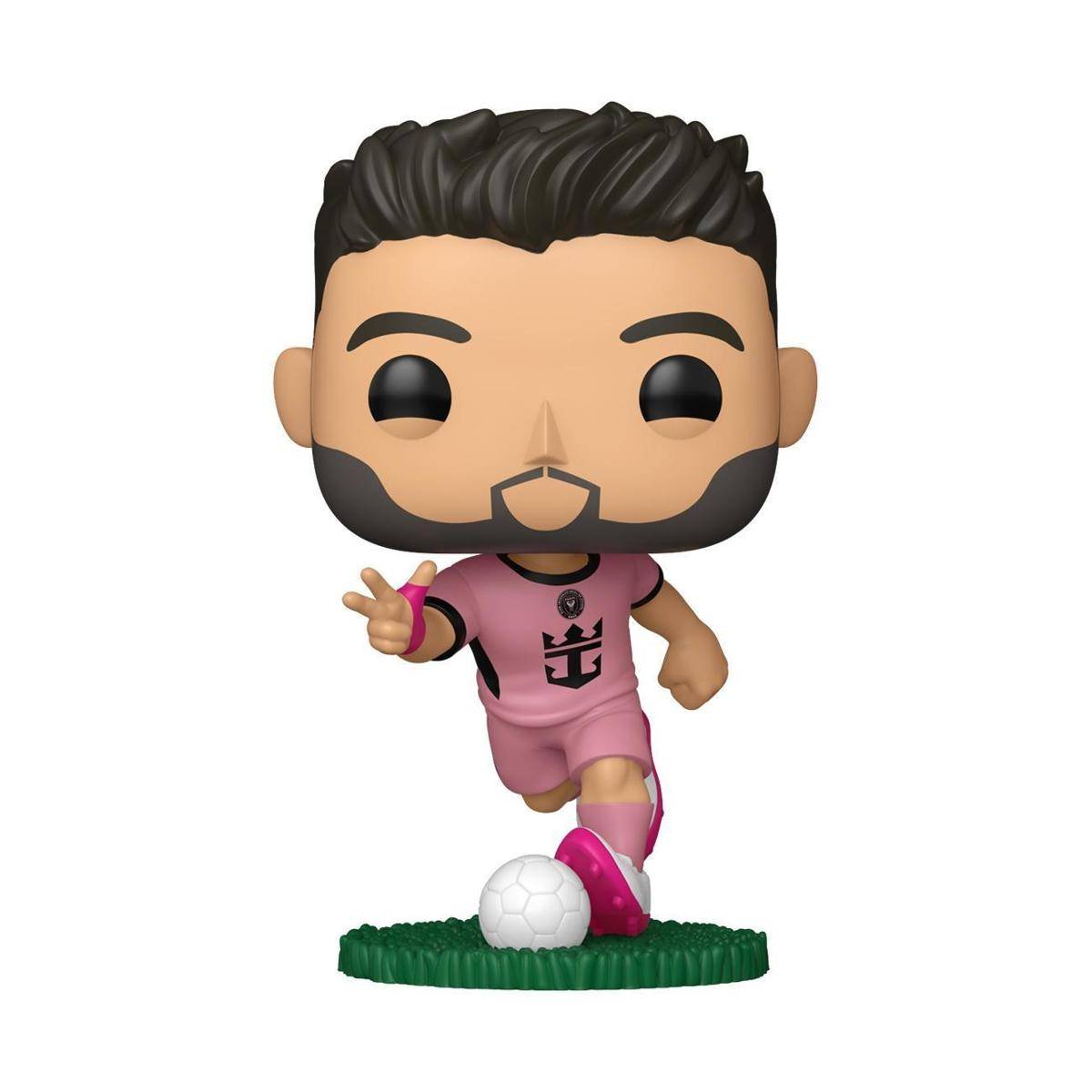 EFL POP! MLS Vinyl Figur Inter Miami CF - Luis Suarez (Pink) 9 cm