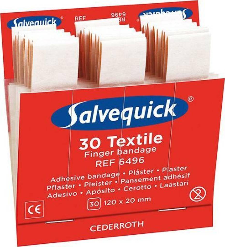 Nachfüllpackungen SalvequickFingerverbände, elastisch