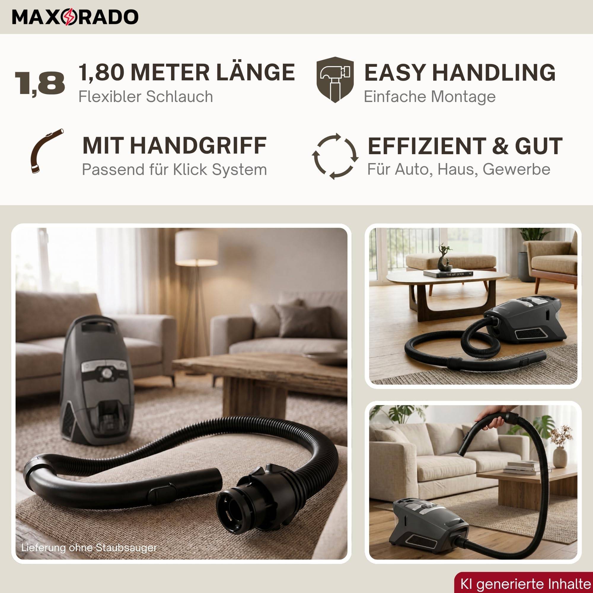 Staubsaugerschlauch + Griff passend für Miele CX1 Blizzard Staubsauger