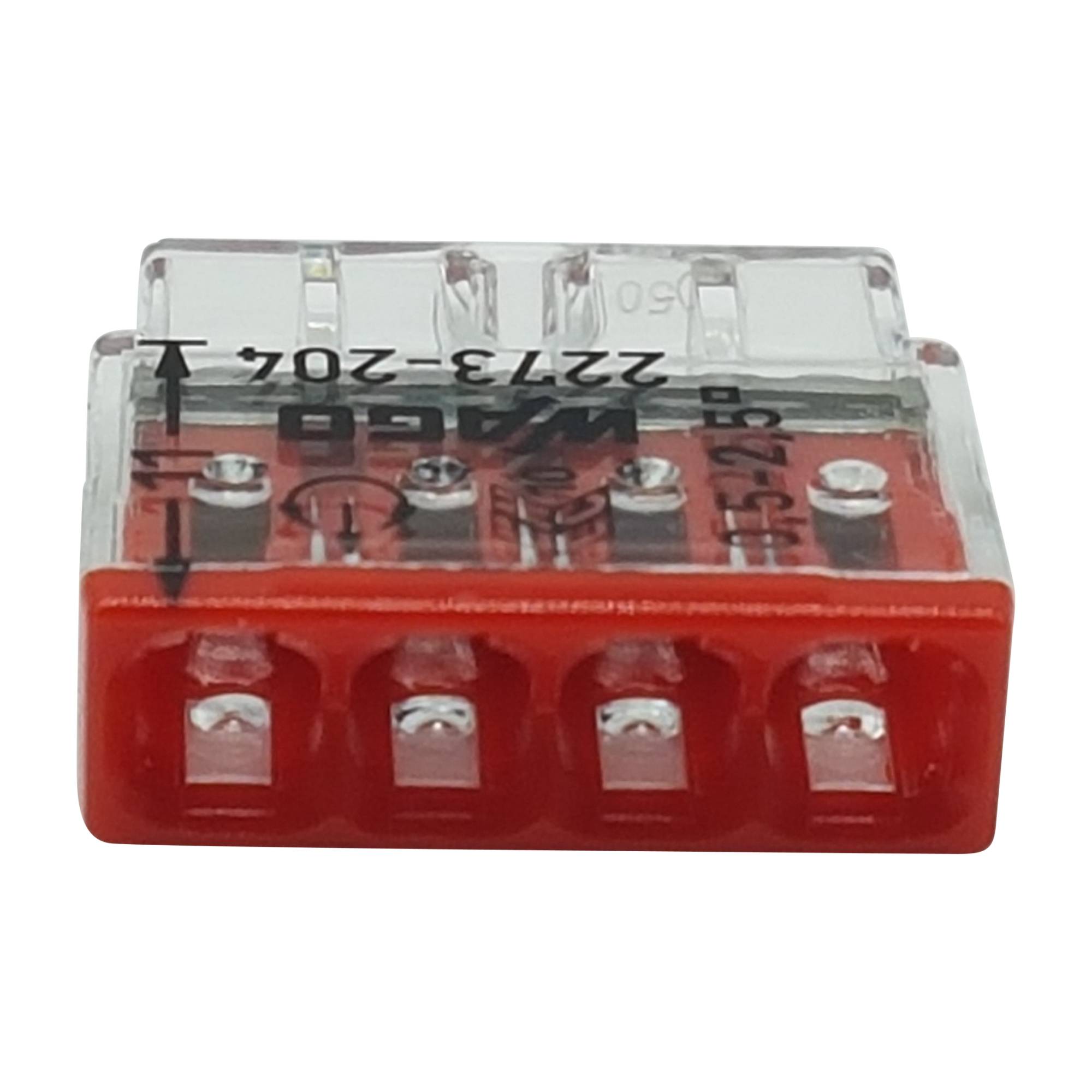 20 Stück WAGO Klemmen 2273-204 - Steckklemme - Verbindungsklemme - 0,5 - 2,5mm²