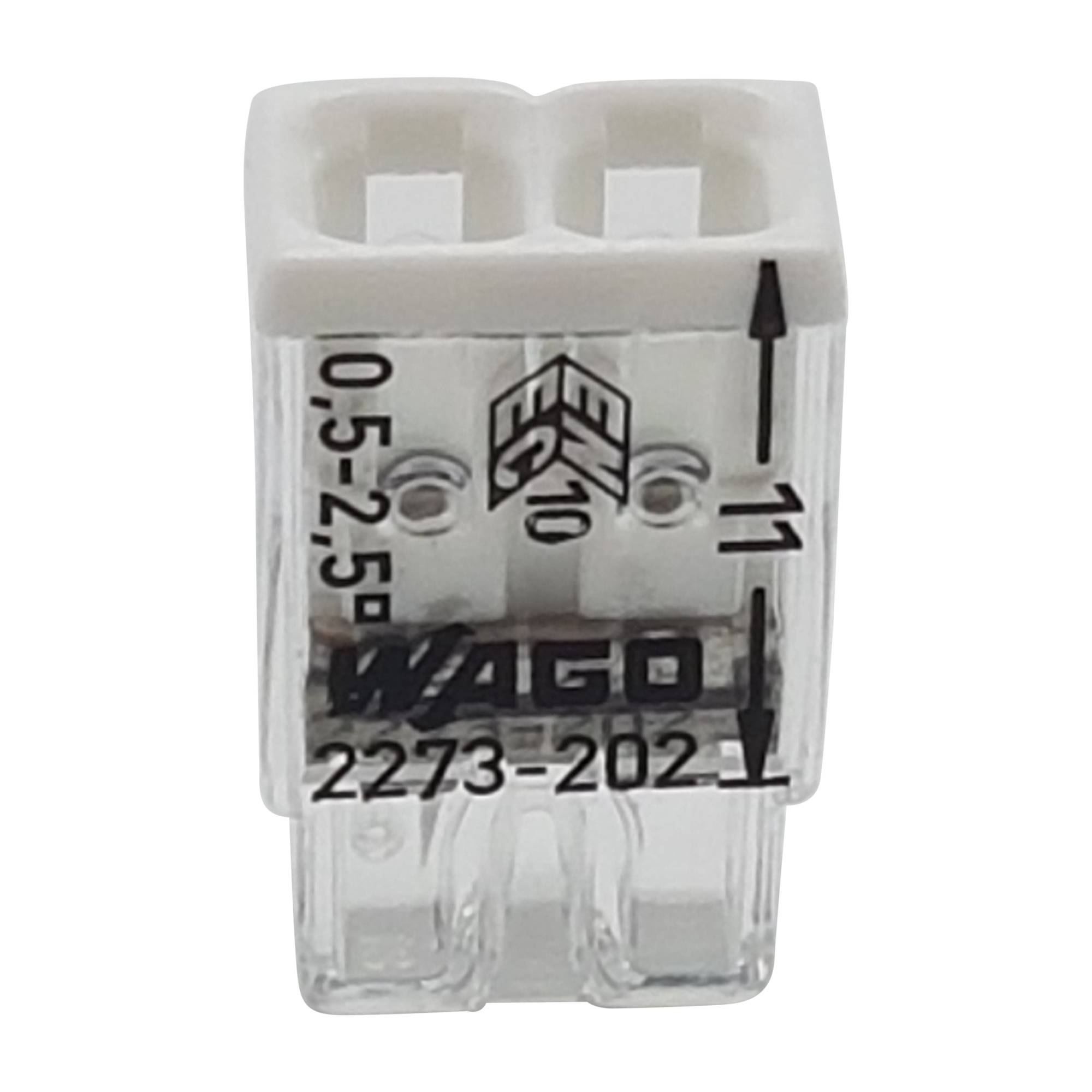 30 Stück WAGO Klemmen 2273-202 - Steckklemme - Verbindungsklemme - 0,5 - 2,5mm²