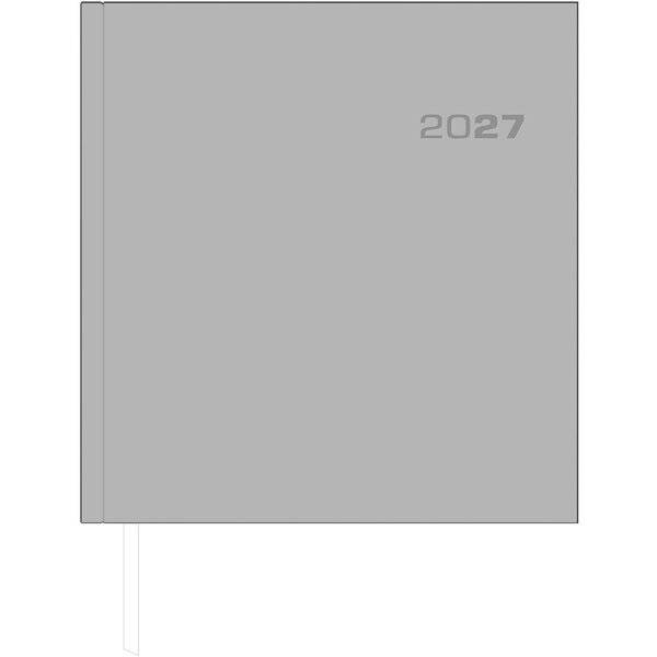 Wochenbuch Sekretär 786 20x21cm 1 Woche/2 Seiten anthrazit 2027