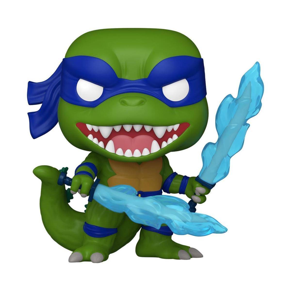 Godzilla x Turtles POP! Animation Vinyl Figur Leonardo X Godzilla 9 cm