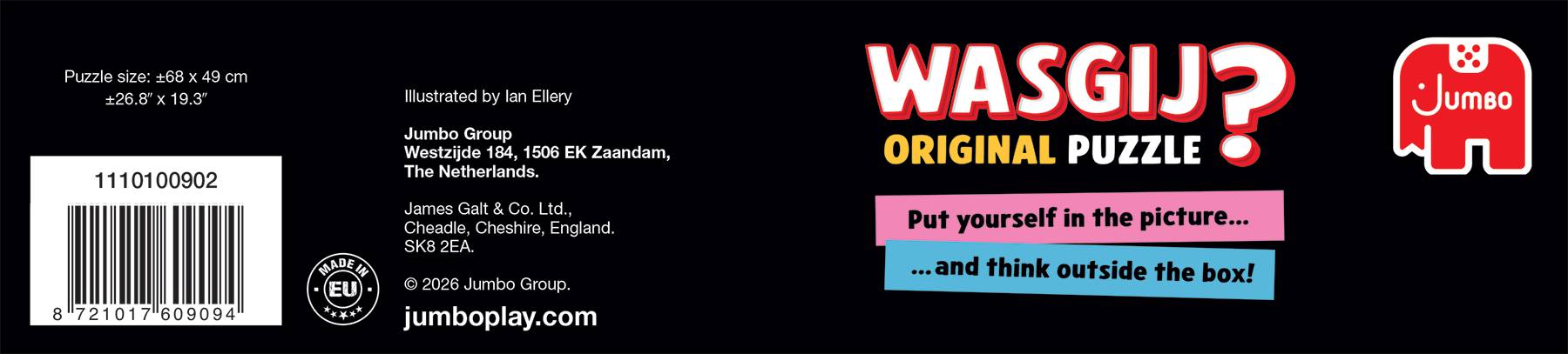 Wasgij Original 49, Padel Alarm, 1000 Teile Puzzle