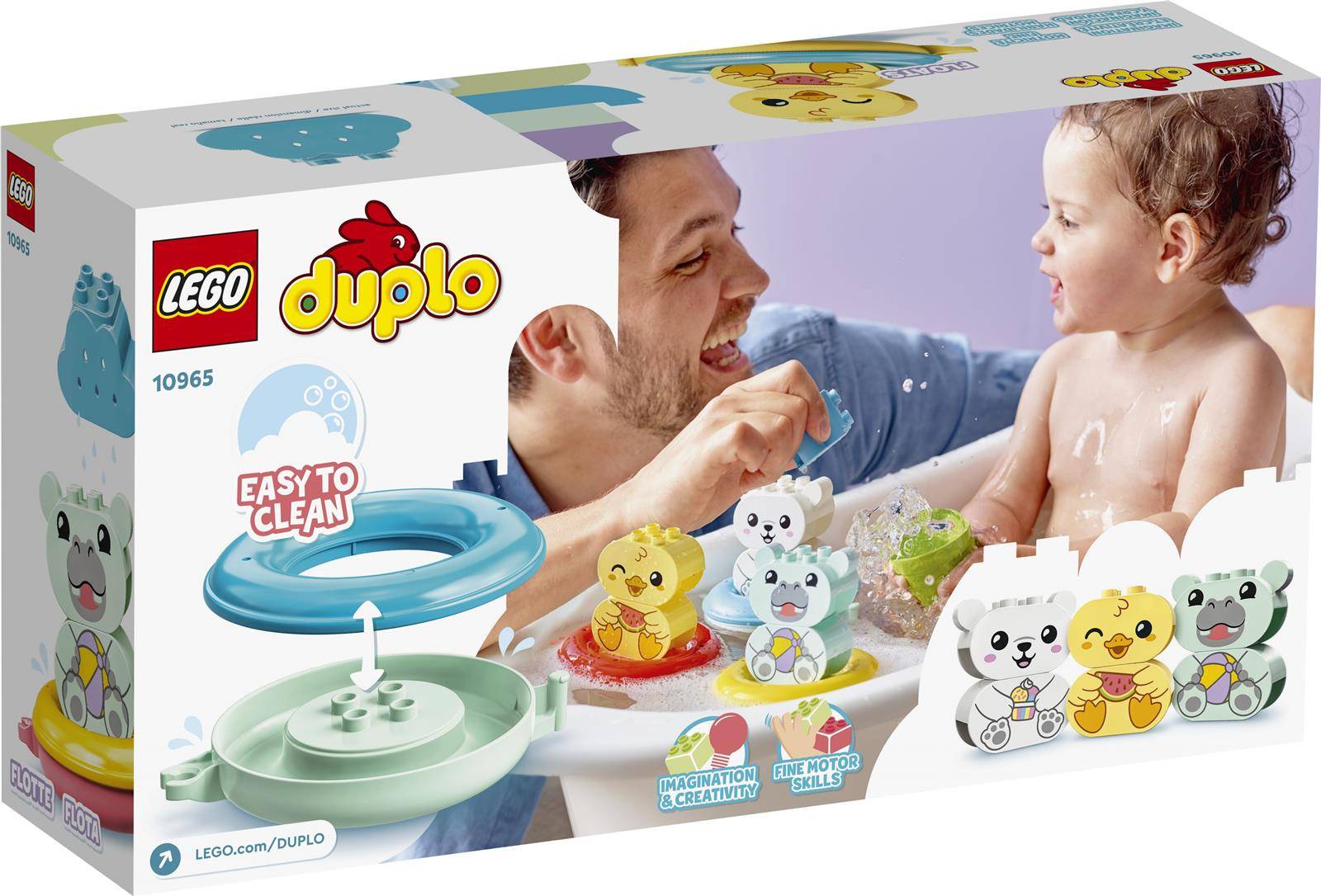 LEGO® Duplo® 10965 Badewannenspaß: Schwimmender Tierzug