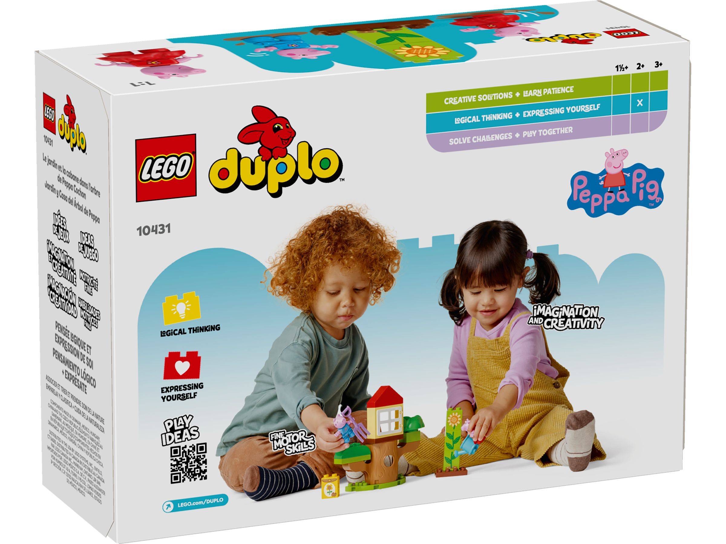 LEGO® DUPLO® 10431 Peppas Garten mit Baumhaus