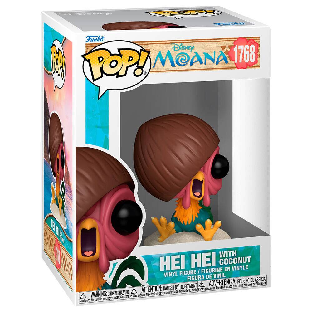 POP-Figur Disney Vaiana Moana 3 Hei Hei mit Kokosnuss