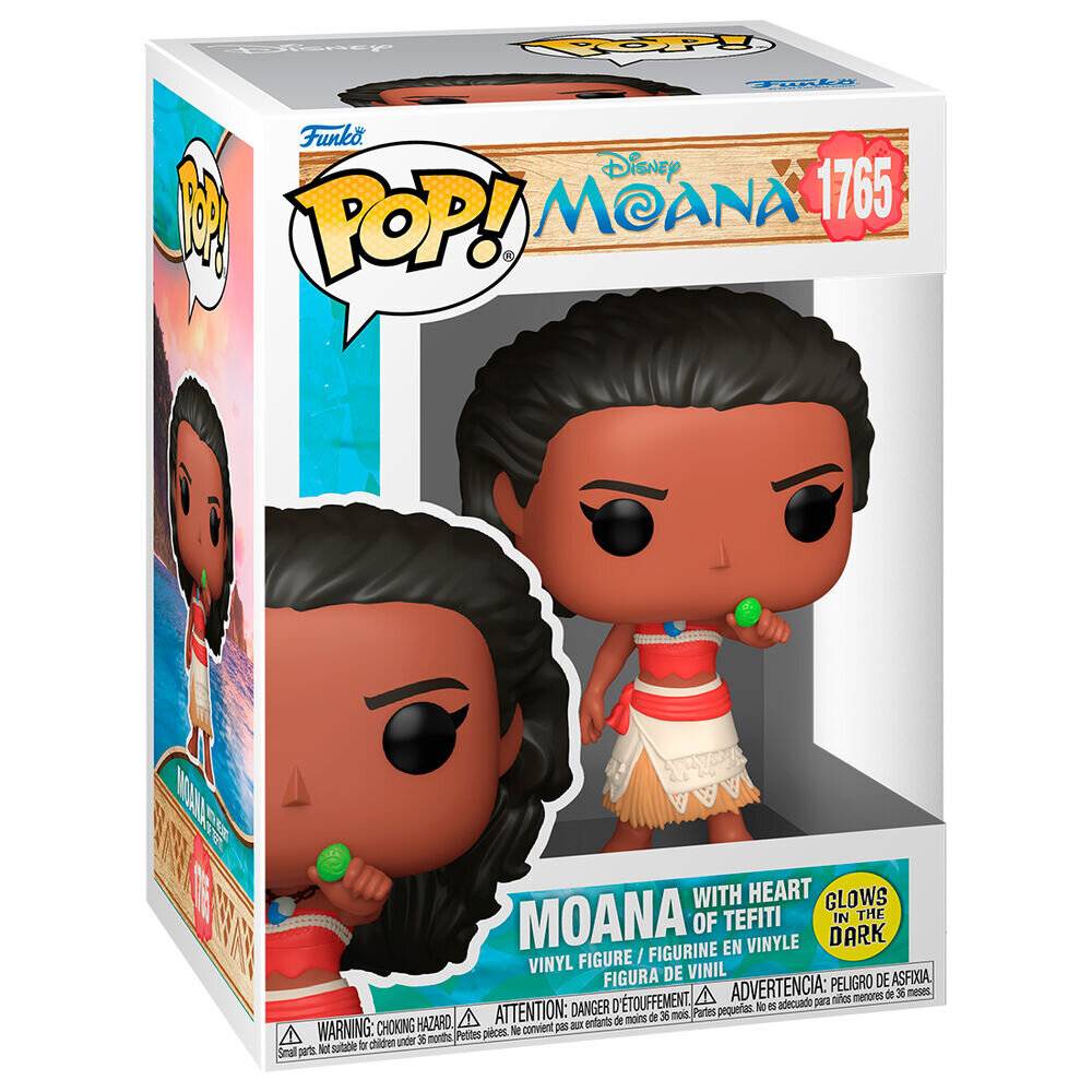 POP-Figur Disney Vaiana Moana 3 Moana mit Herz von Tefiti