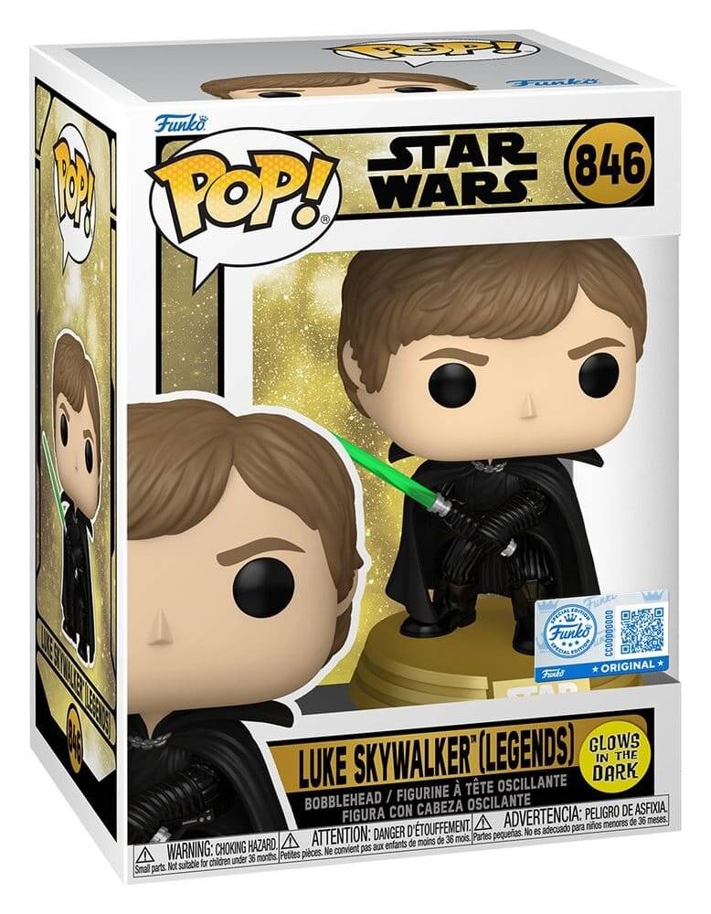 POP-Figur Star Wars Luke Skywalker Legends