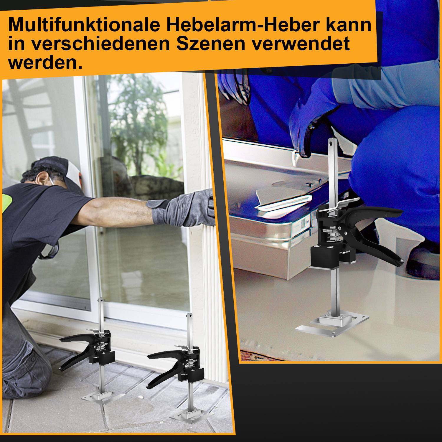2x Handwerkzeugheber bis 240kg Hebevorrichtung Schrankheber 0-20cm