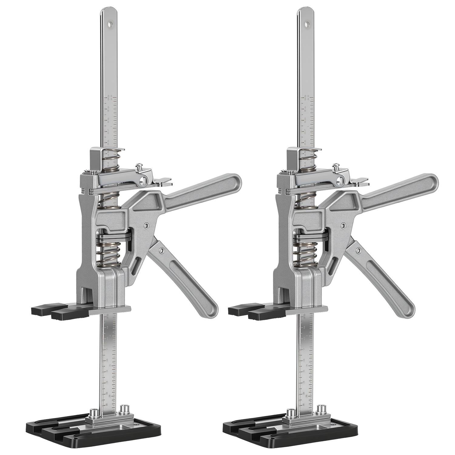 2x Handwerkzeugheber Schrankheber Höhenverstellung bis 200kg 0-23cm