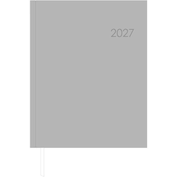 Wochenbuch 728 21x26,5cm 1 Woche/2 Seiten wattiert anthrazit 2027