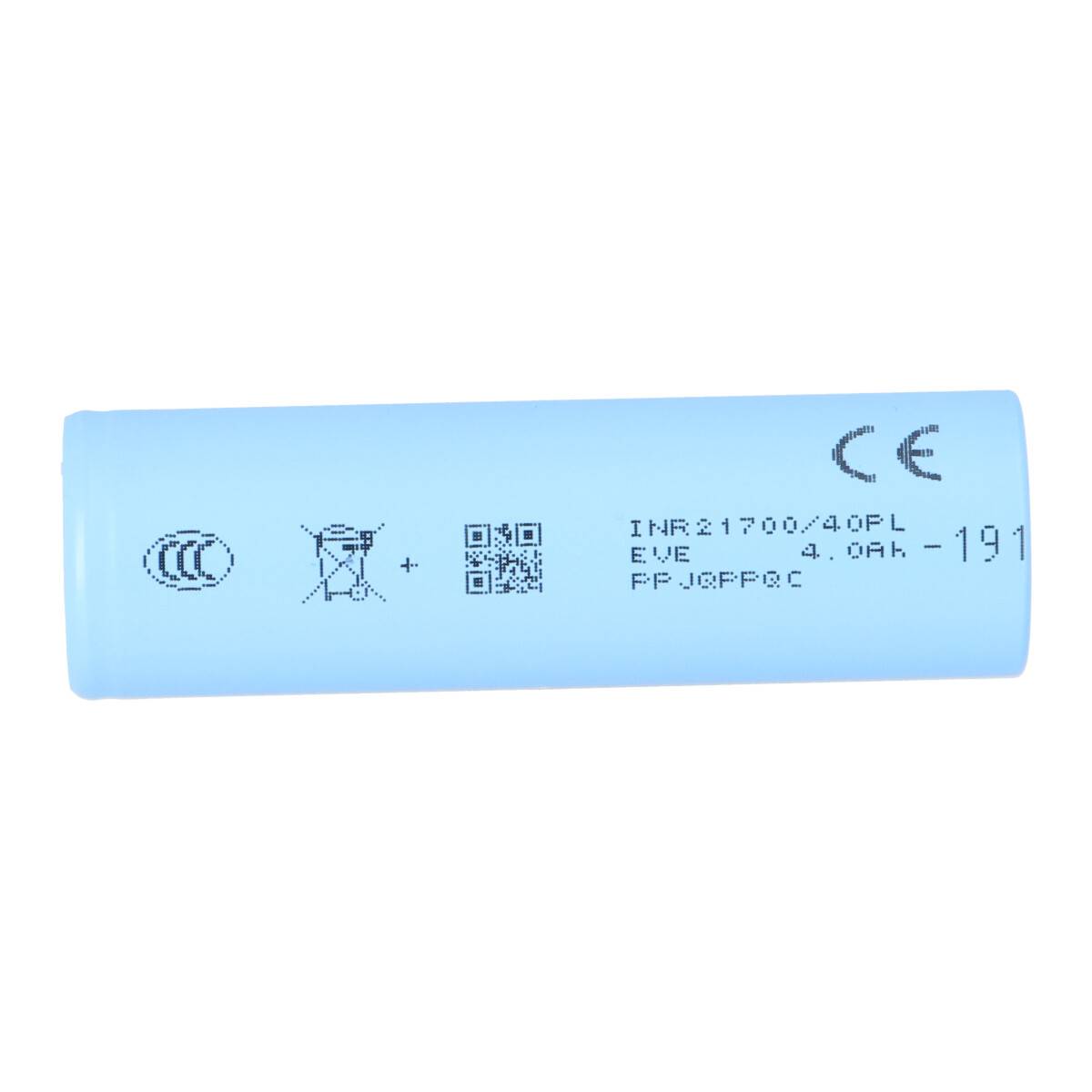EVE INR21700-40PL Akku 4000mAh 70A Li-Ion 21700 Flat Top