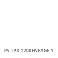 Graues Etikett mit Modellnummer 