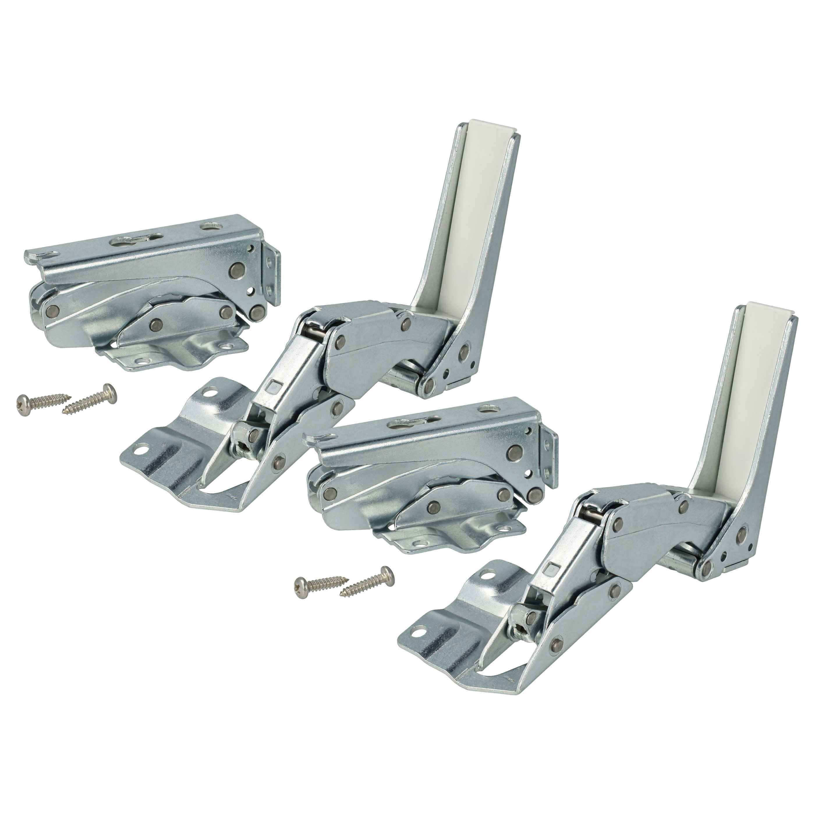 vhbw 4x Türscharnier kompatibel mit Siemens KI34VA20IE, KI34VA21FF, KI34SA50, KI34VA20, KI34VA50, KI34VV40 Kühlschrank - Reparatur-Set