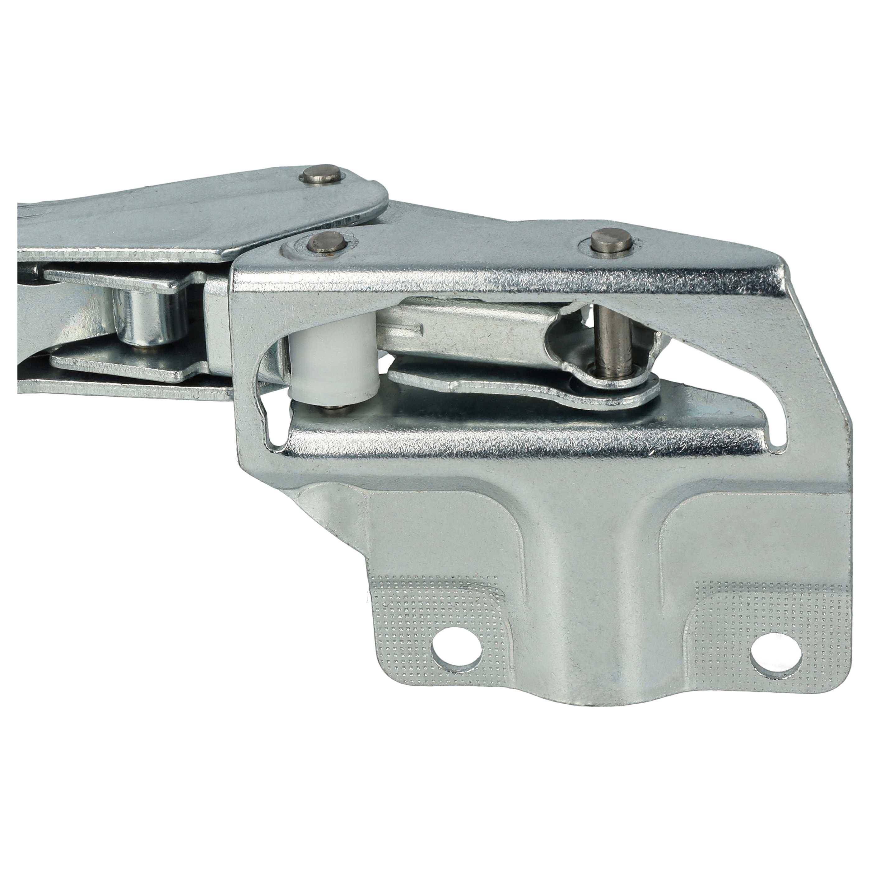 vhbw 4x Türscharnier kompatibel mit Siemens KI34VA20IE, KI34VA21FF, KI34SA50, KI34VA20, KI34VA50, KI34VV40 Kühlschrank - Reparatur-Set